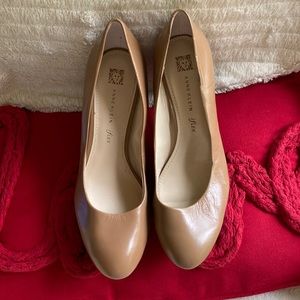 Anne Klein Iflex Beautiful Comfortable Leather Shoes NeverUsed